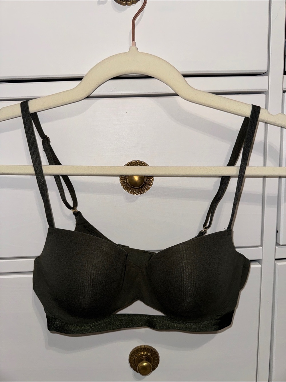 ThirdLove 24/7® Cotton T-Shirt Bra in Olive 🫒 - Picture 2 of 4
